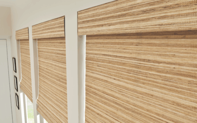 Custom Natural Shades for Greenville Office Upgrade